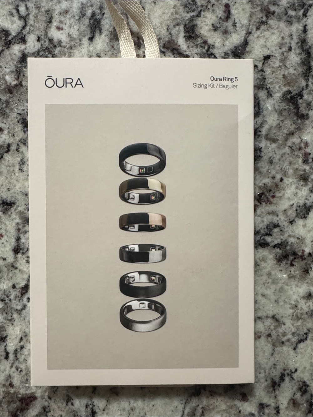Oura Ring 5 Sizing Kit